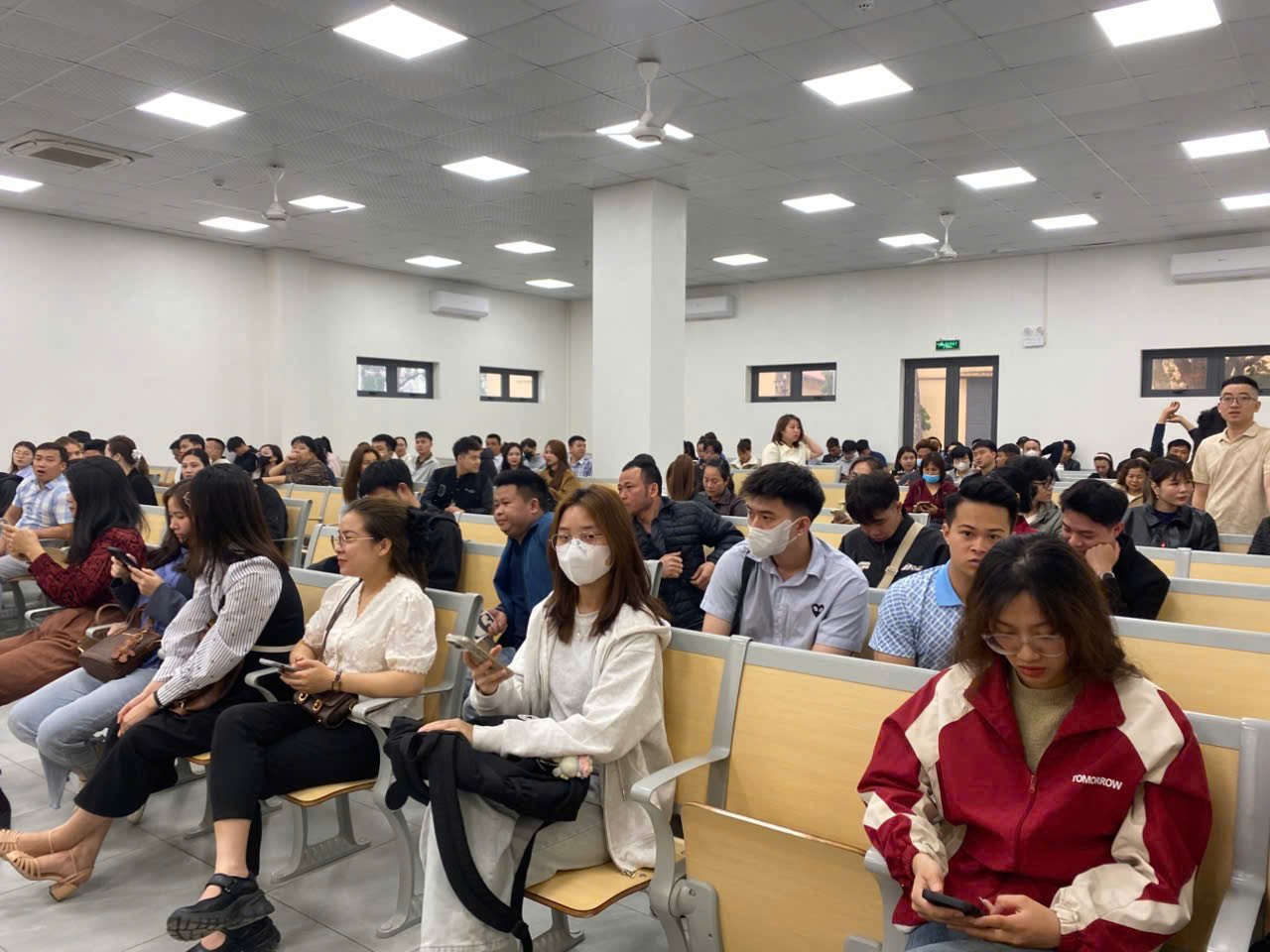 Học viên thực hành lái xe